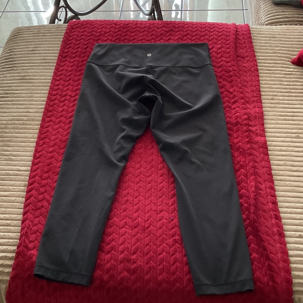 lululemon athletica Black Straight Leg Jeans
